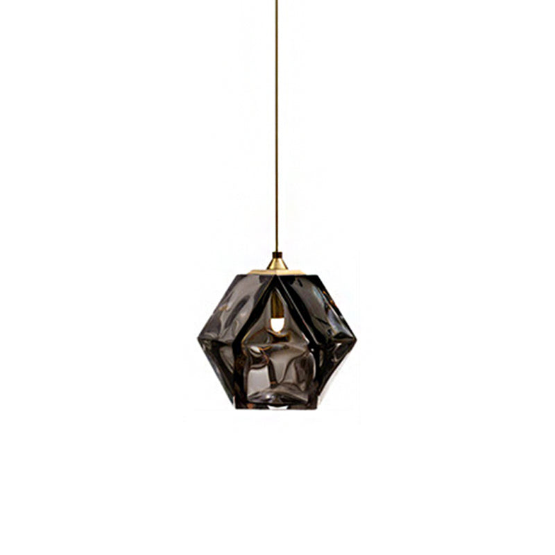 Valentina Poliedro LED Lámpara Colgante Metal/Vidrio Dormitorio/Cocina
