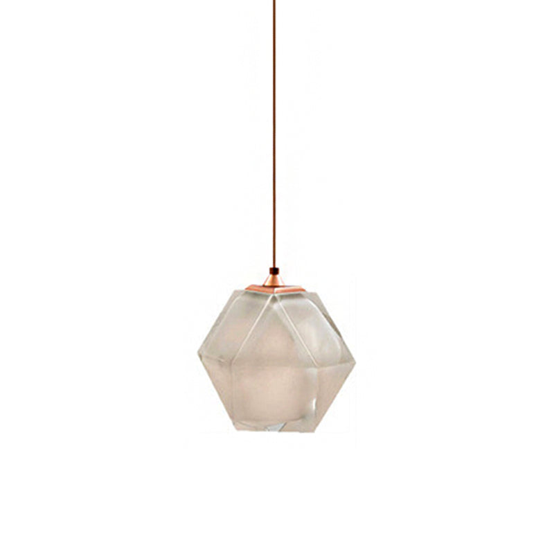 Valentina Poliedro LED Lámpara Colgante Metal/Vidrio Dormitorio/Cocina