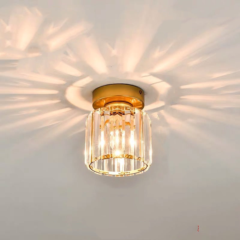 Arisha Moderno Plafón Vidrio Metal Dormitorio