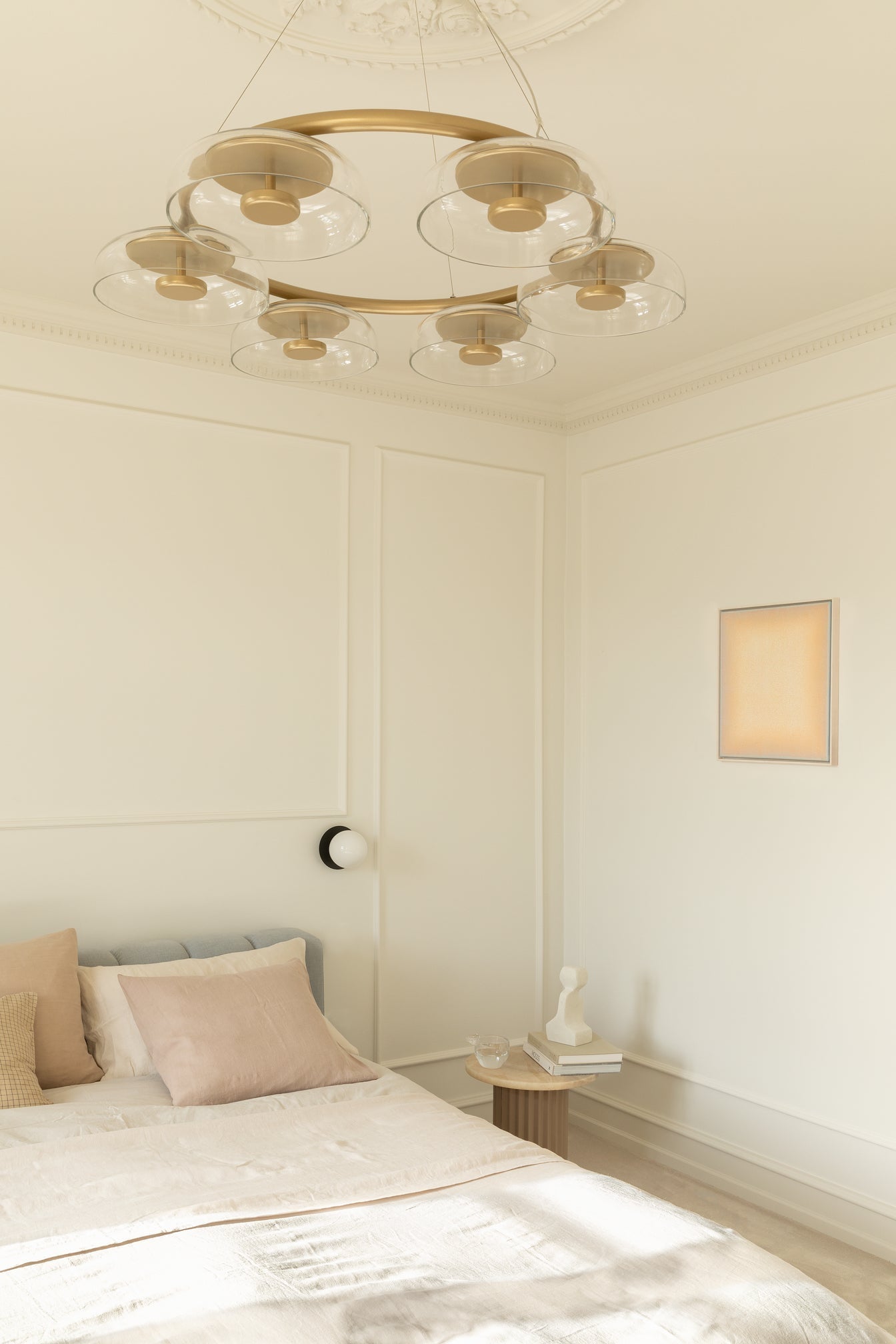 Aethera Circular Glass Chandelier - Letslighting