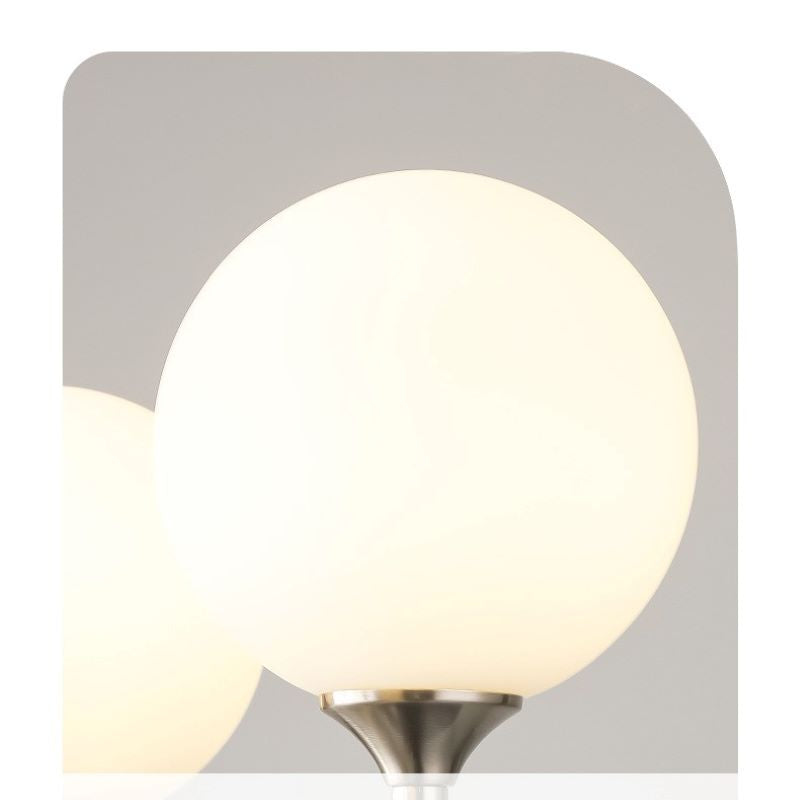 Valentina Vintage LED Lámpara colgante Blanco Vidrio Sala de estar