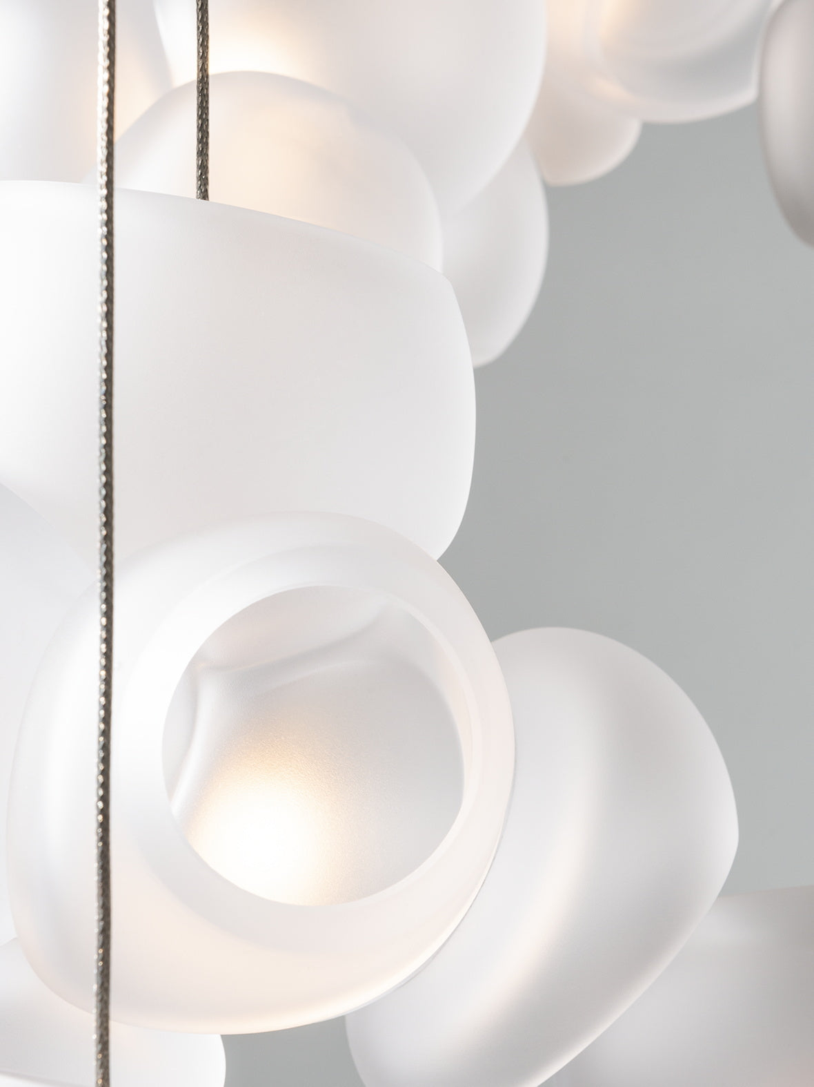 Ushaor Individual Creativity Glass Pendant Light - Lamp Copper