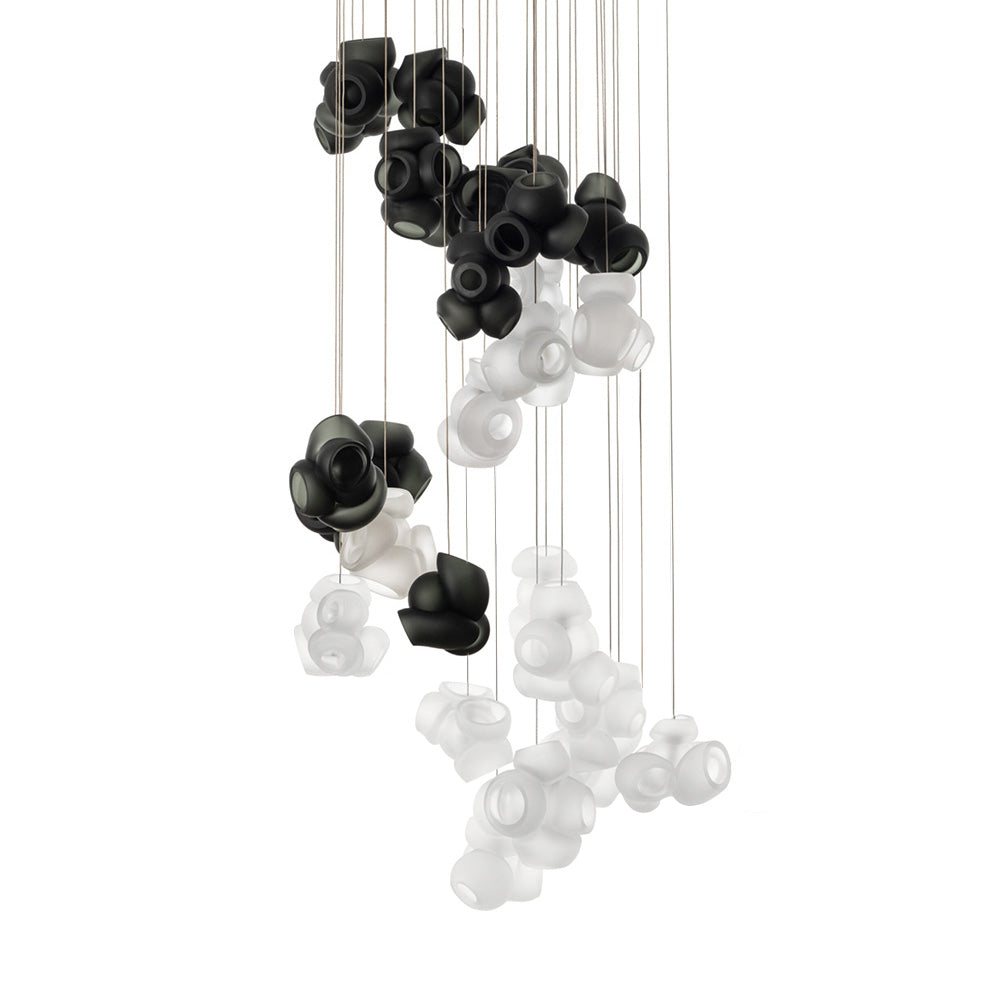 Ushaor Individual Creativity Glass Pendant Light - Lamp Copper