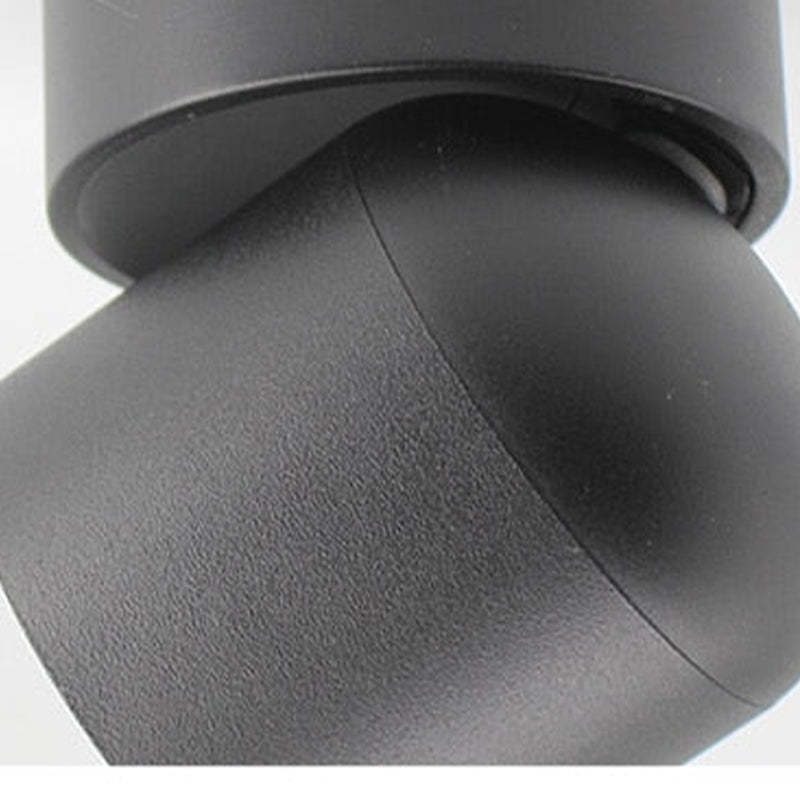Arisha Moderna Foco Led Metal Lámpara de Techo Blanca/Negra