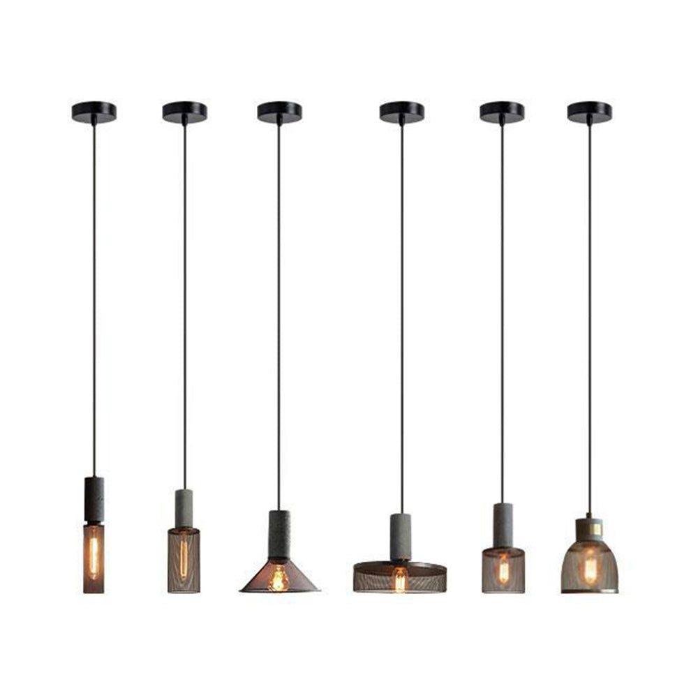 Arisha Industrial Geométrica Lámpara Colgante