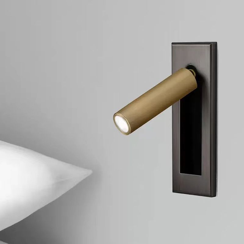 Ray Moderno LED Linterna de Pared Negro/Plata/Oro/Níquel Salón/Dormitorio Metal 15CM Largo