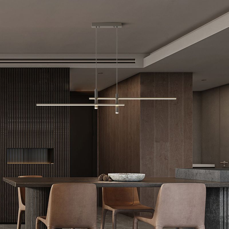 Arisha Lámpara Colgante Lineal Moderna para Comedor