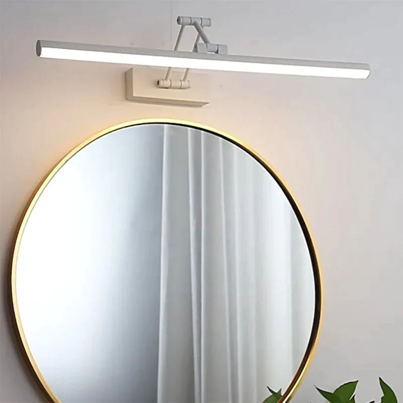 Arisha Lámpara de Pared LED de Metal con Frente de Espejo