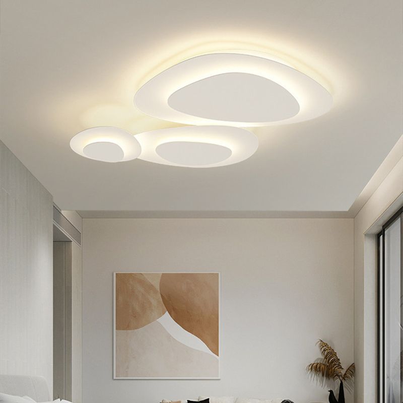 Arisha Lámpara de Techo de Metal Moderno LED Blanco Empotrable Dormitorio