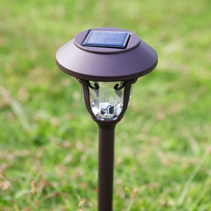 Ray Moderna Cuenco Metal Lámpara De Pie Exterior