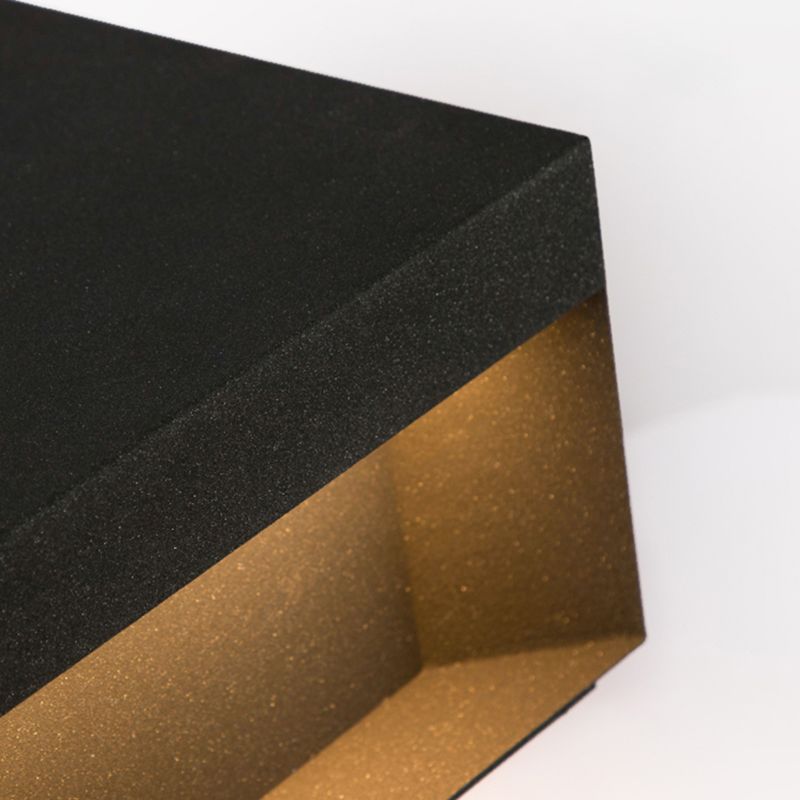 Ray Moderna Lámpara Exterior Solar Cubo Metal Patio Jardín