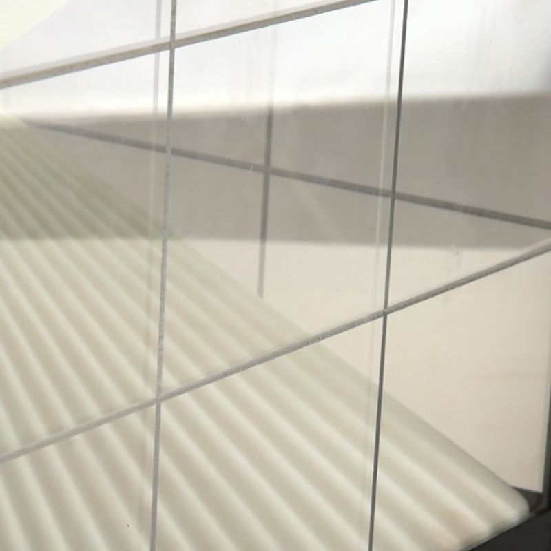 Ray Lámpara de Pie Exterior Moderno Piramidal Metal Patio