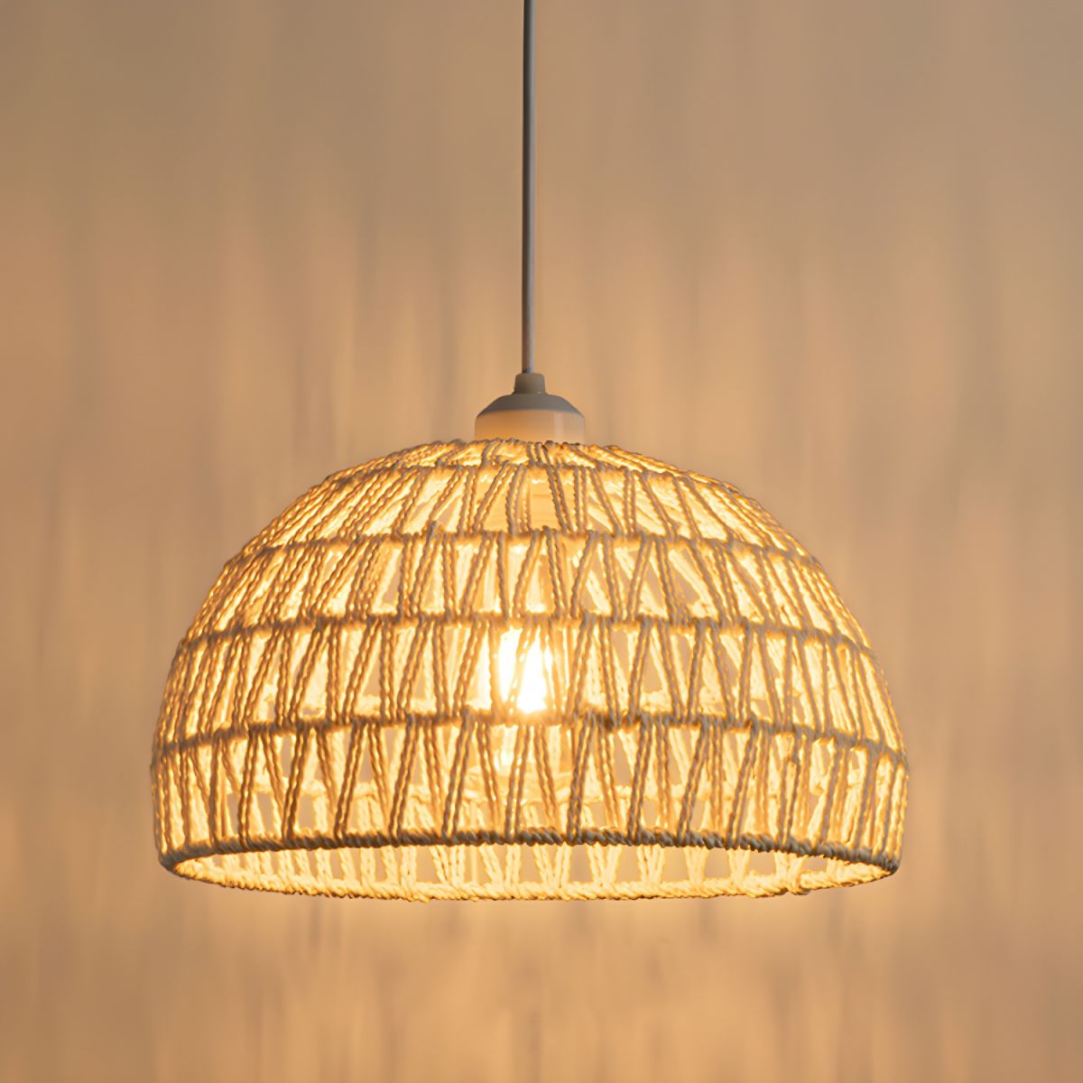 Arisha Retro LED Madera/Arisha Lámpara Colgante Dormitorio Restaurante