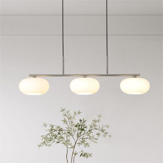 Valentina Multi Lámpara Colgante Moderna Vidrio/Metal Blanco Salón