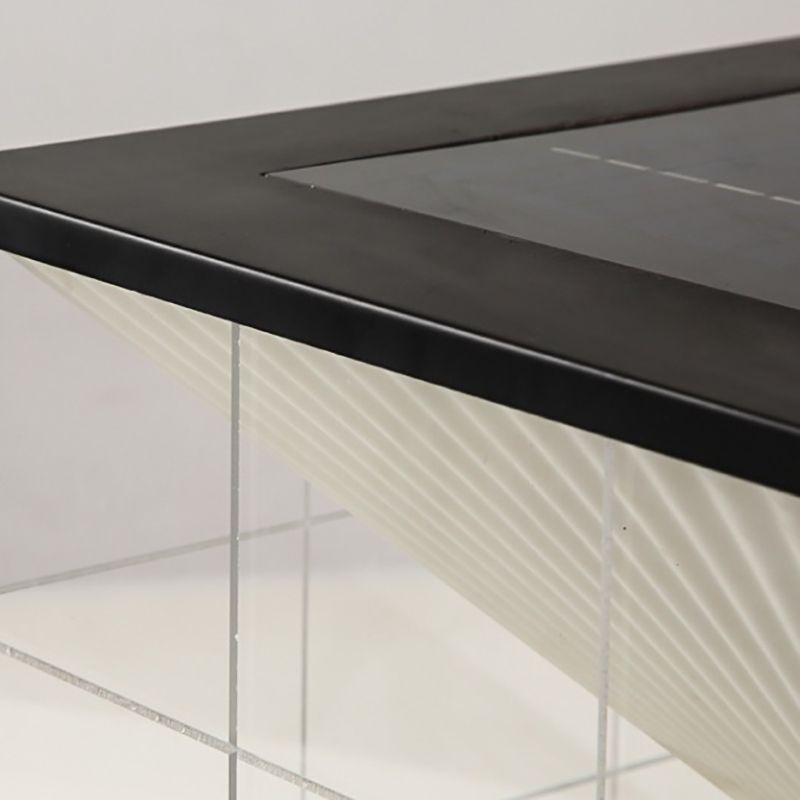 Ray Lámpara de Pie Exterior Moderno Piramidal Metal Patio