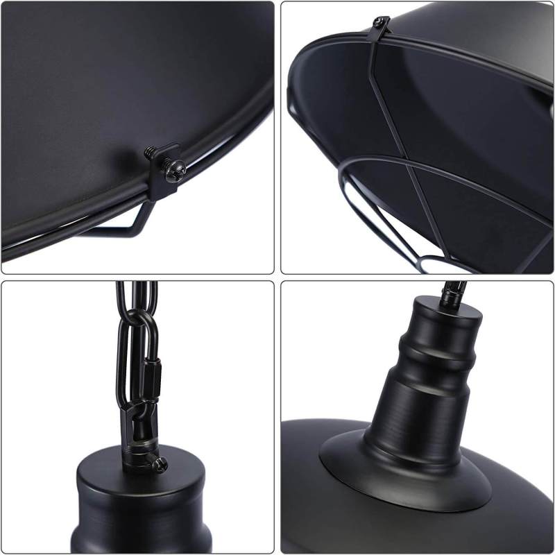 Silva Industrial Domo Metal Lámpara Colgante