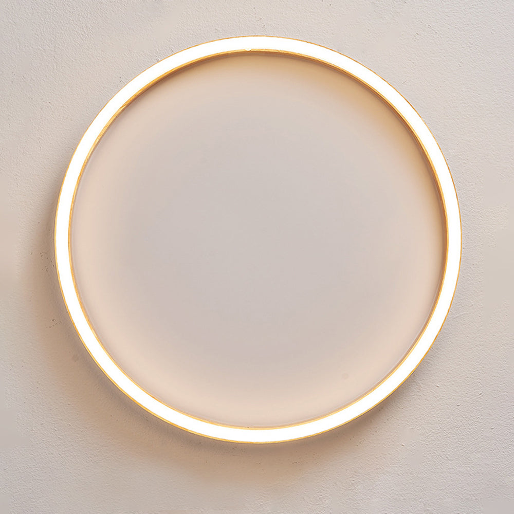 Muto Moderna Minimalista Acrílico Lámpara de Techo Madera