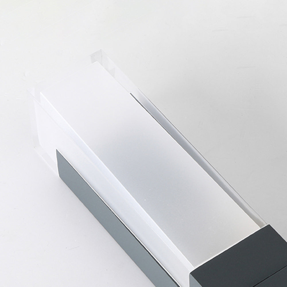 Ray Moderna Lámpara de Pie Exterior Solar Metal Patio