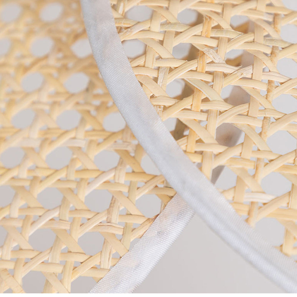 Ritta Vintaje Irregular Metal/Rota Lámpara Colgante Negra/Blanca