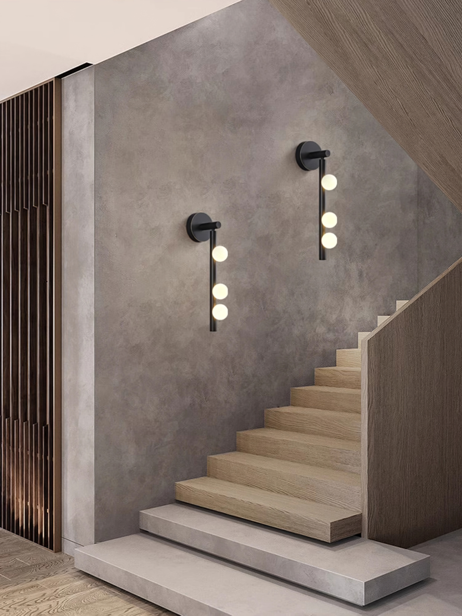 Brass Glass Tube Wall Lamp - Letslighting