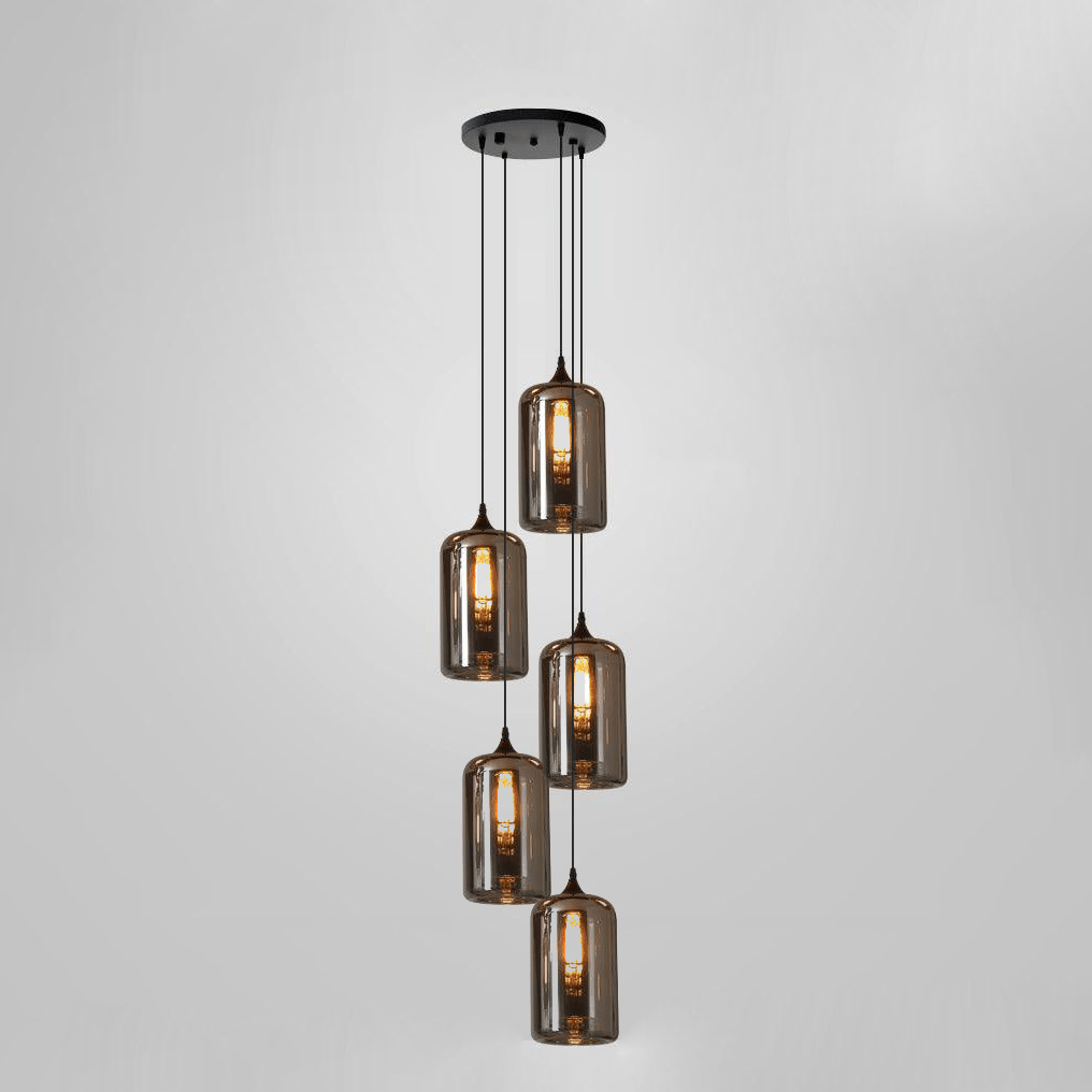 Bottle Glass Pendant Light - Letslighting