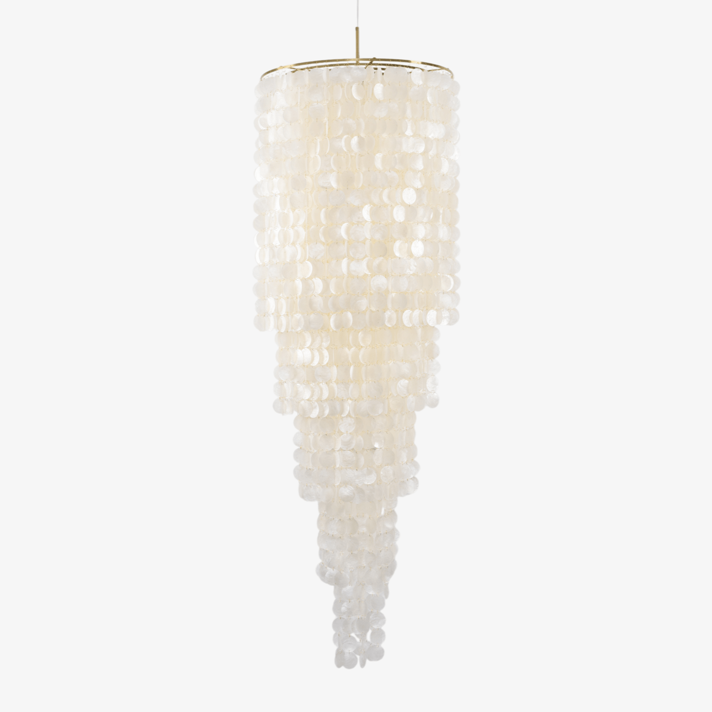 Eloryra Cascading Glass Chandelier - Letslighting