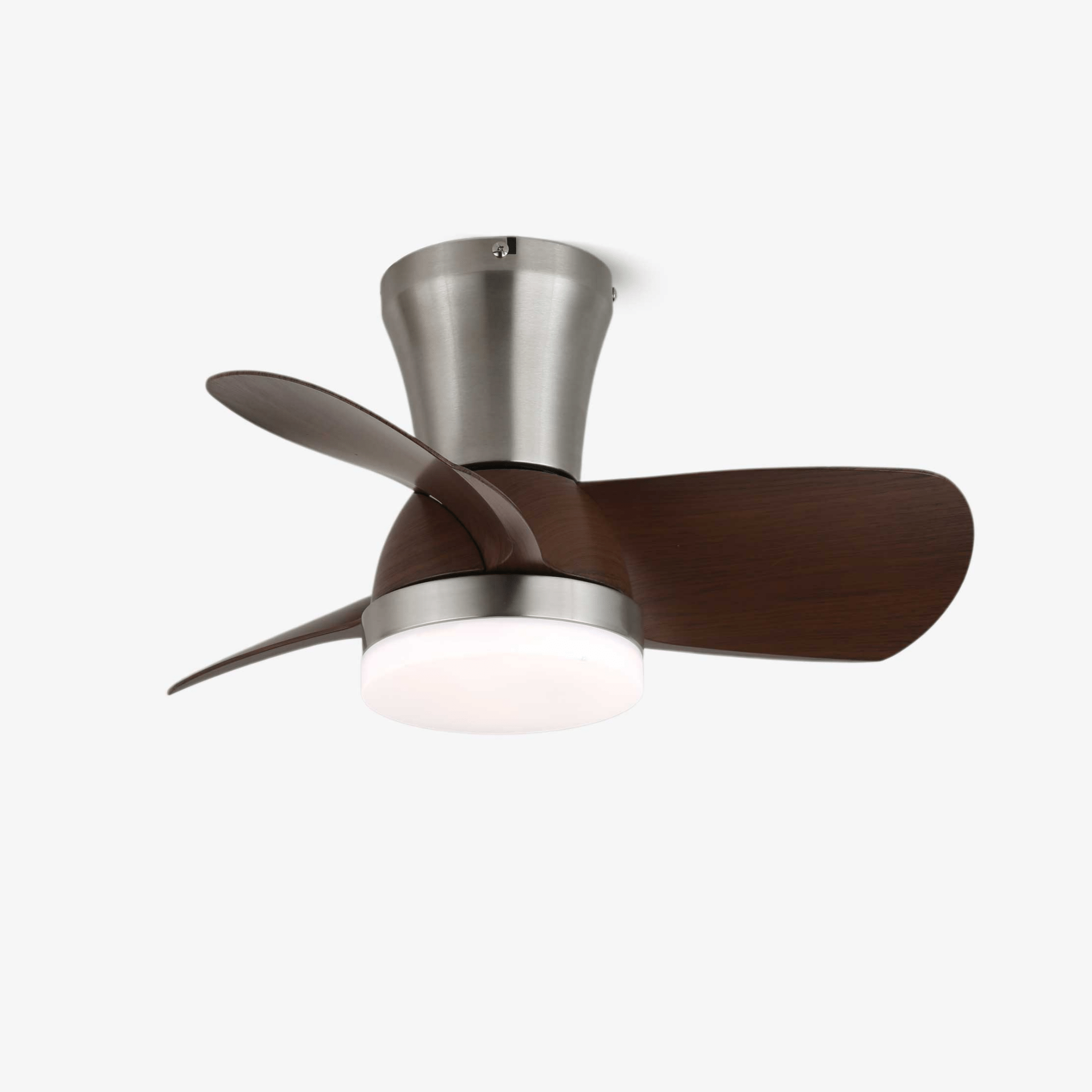Lámpara Ventilador de Techo Moderna de Madera Deynor, vista general