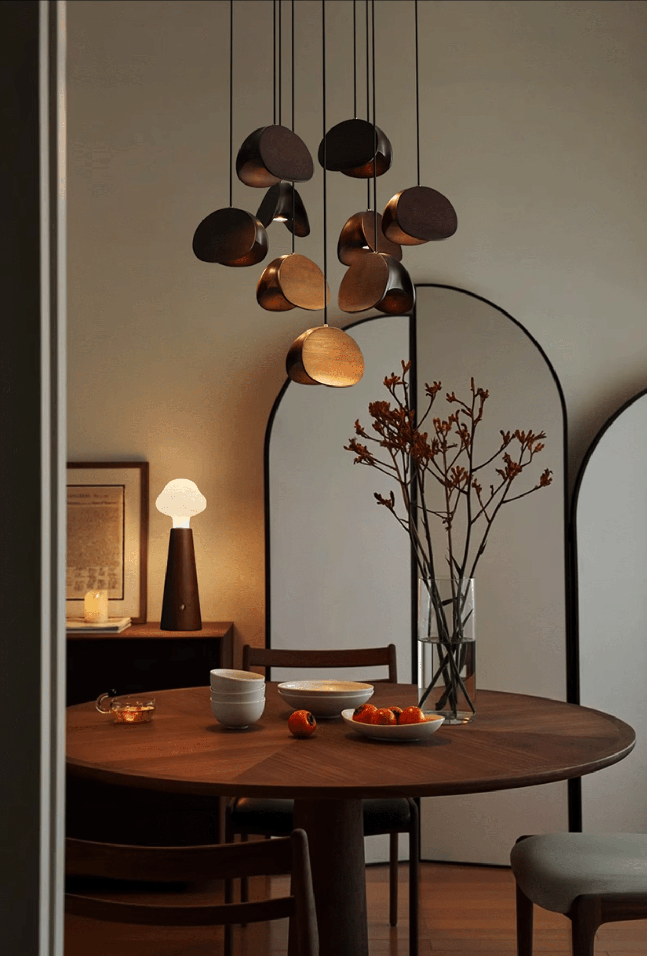 Tavro Minimalist Wood Pendant Light - Letslighting