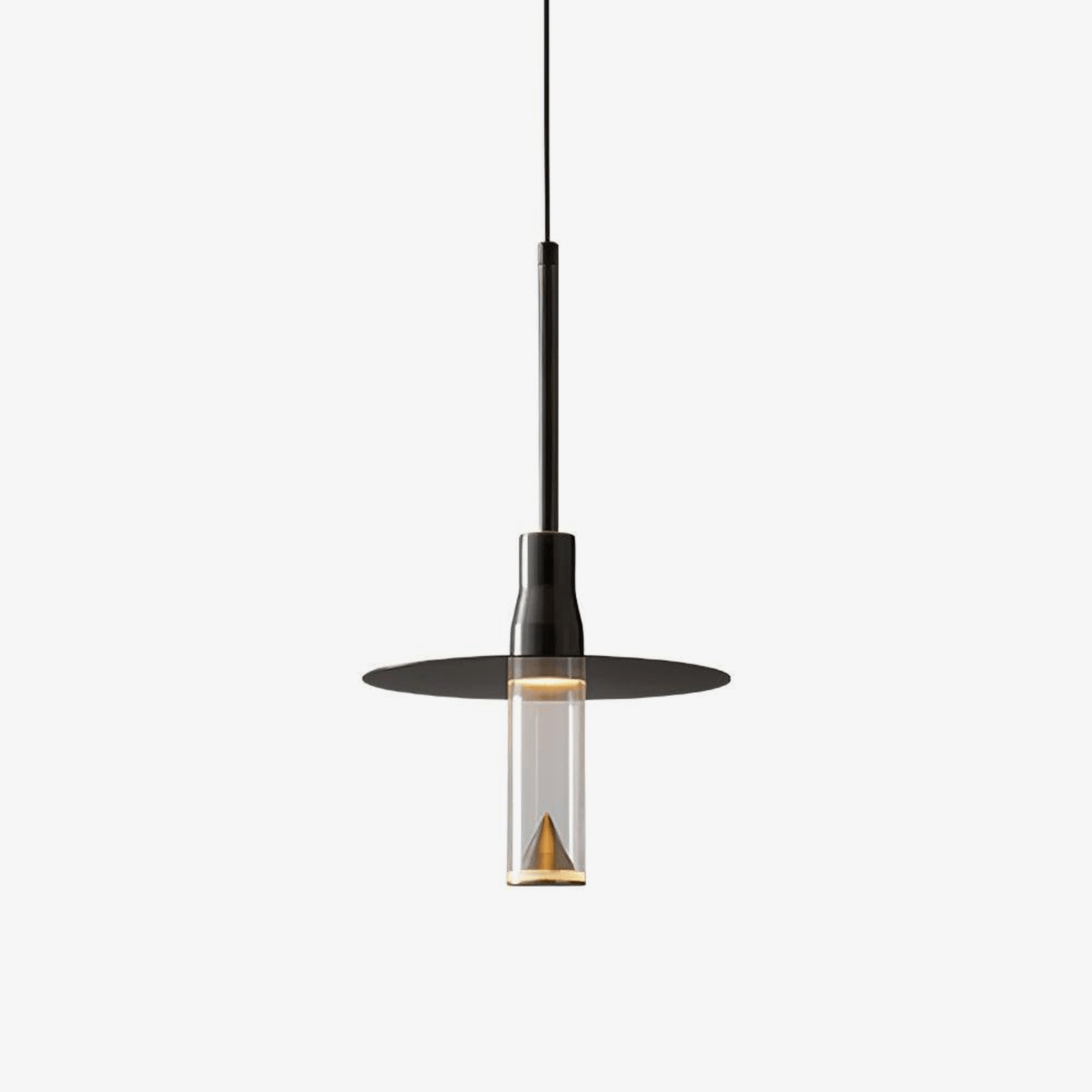 Acrylic Hat Plate Pendant Light - Letslighting
