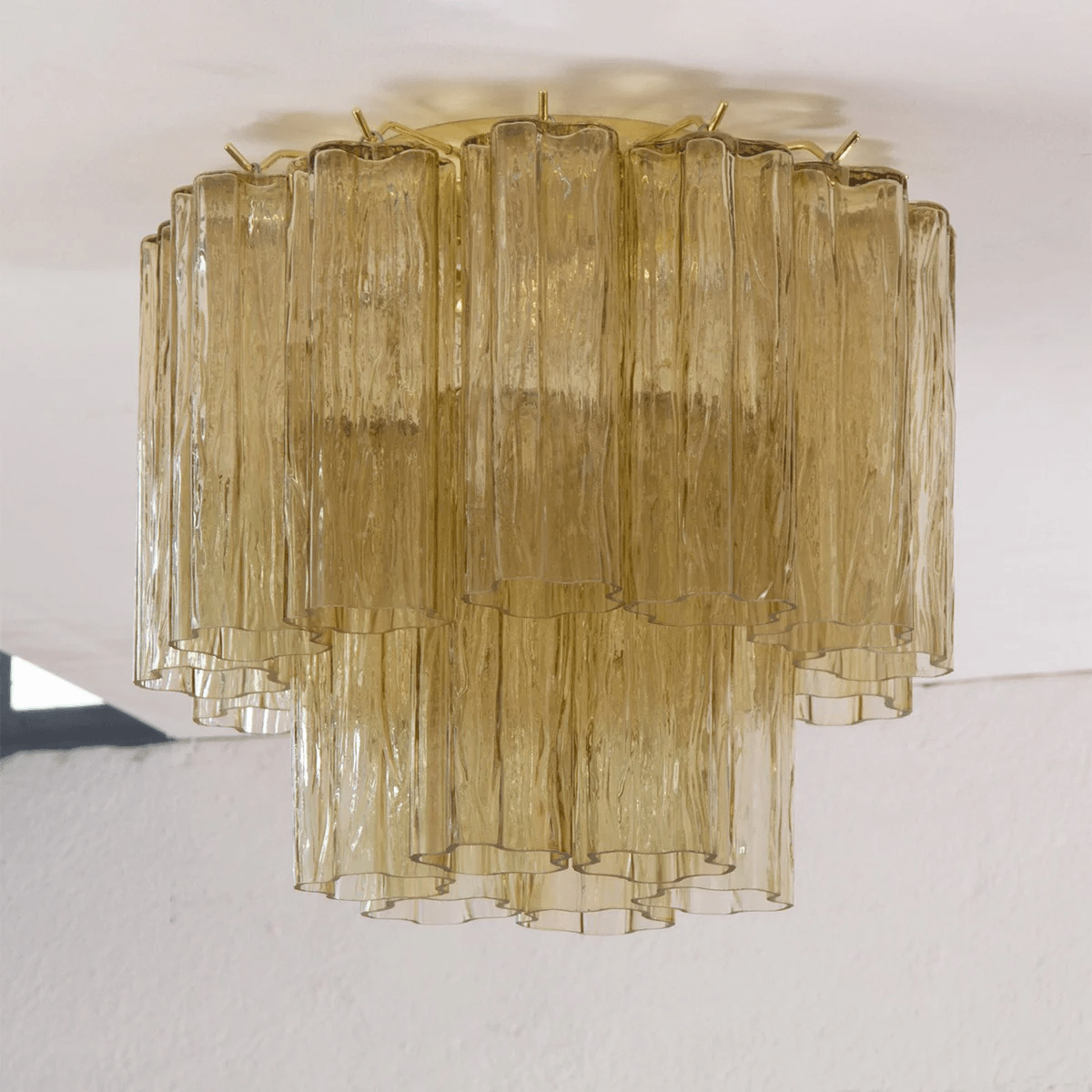 Aurora Ceiling Lamp Pink Waterfall Style - Letslighting