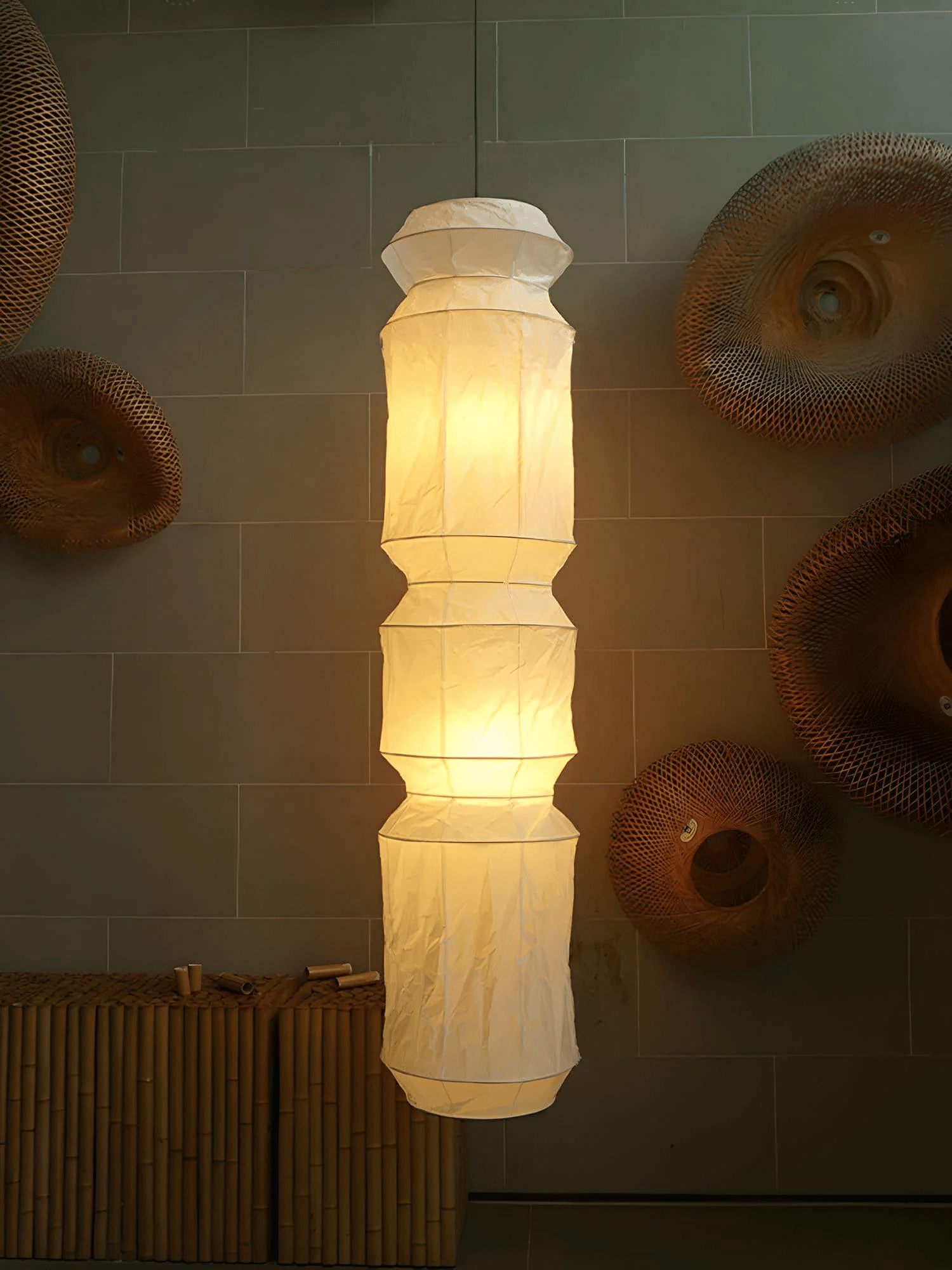 Washi Paper L6 Pendant Light - Letslighting