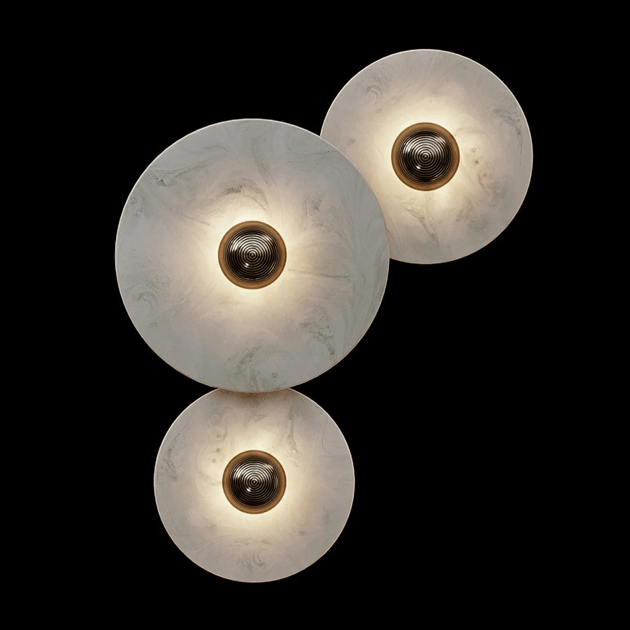 Selene Minimalist Alabaster Ceiling Light - Letslighting