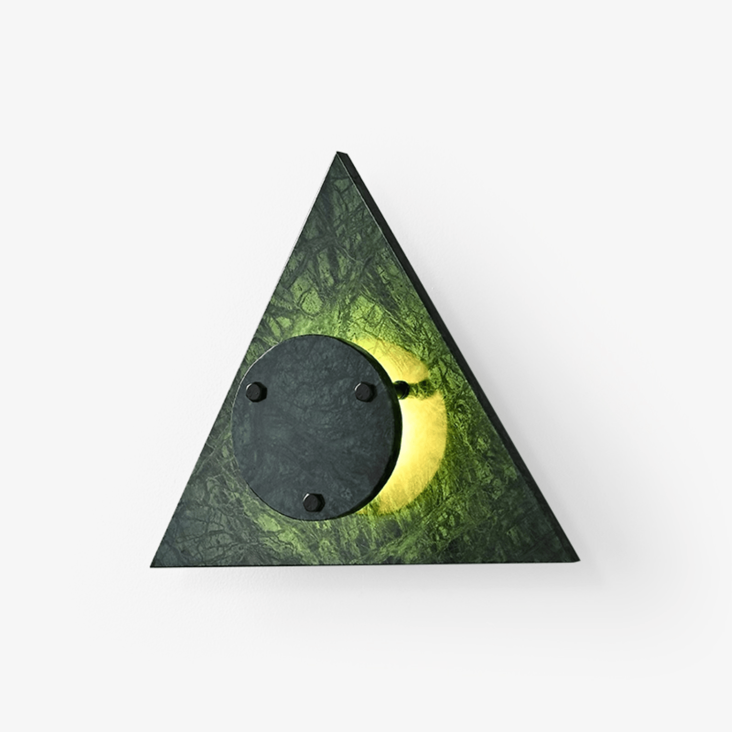 Pyramid Rustic Marble Wall Light - Letslighting