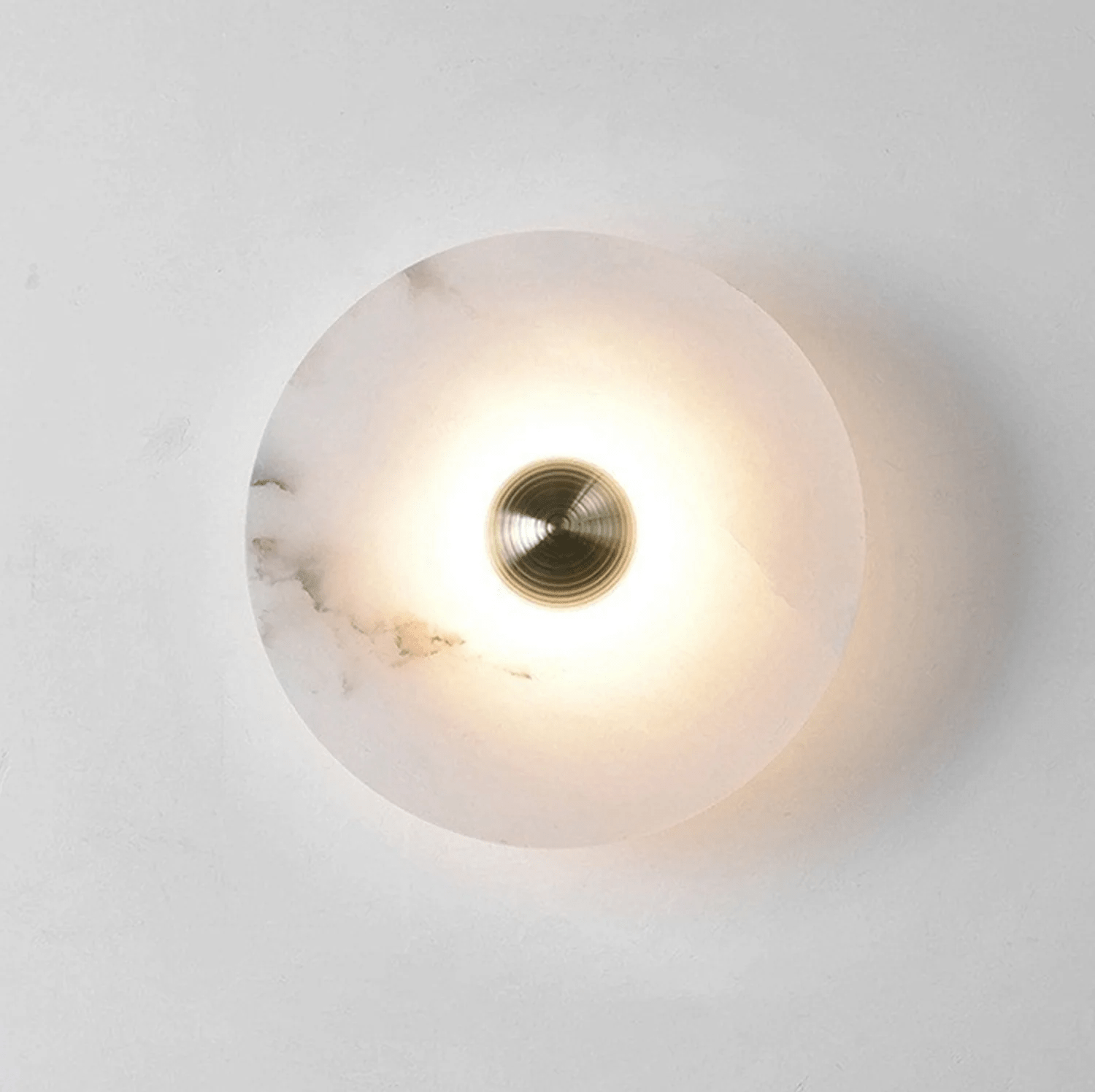 Selene Minimalist Alabaster Ceiling Light - Letslighting