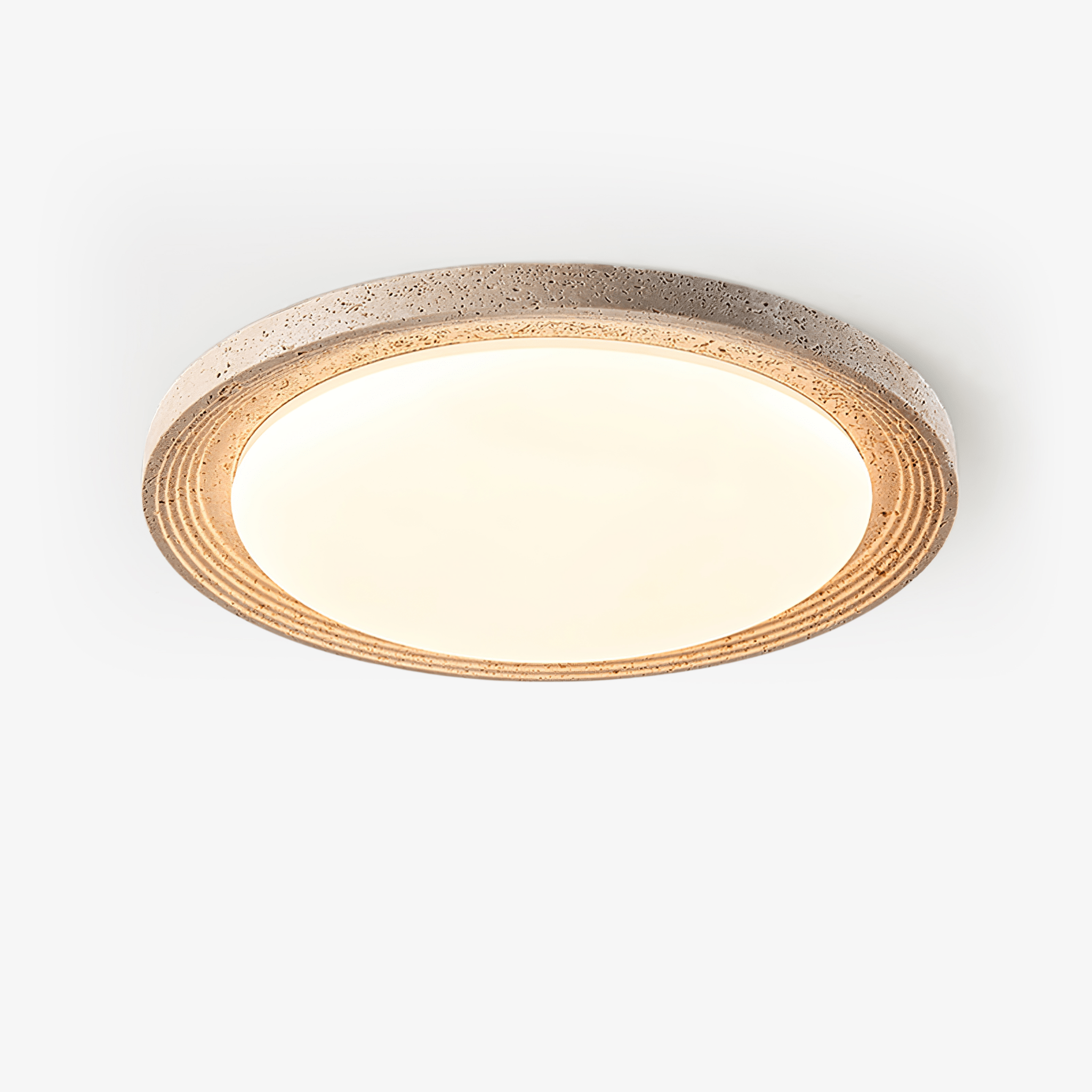 Orinir Minimalist Travertine Ceiling Light - Letslighting