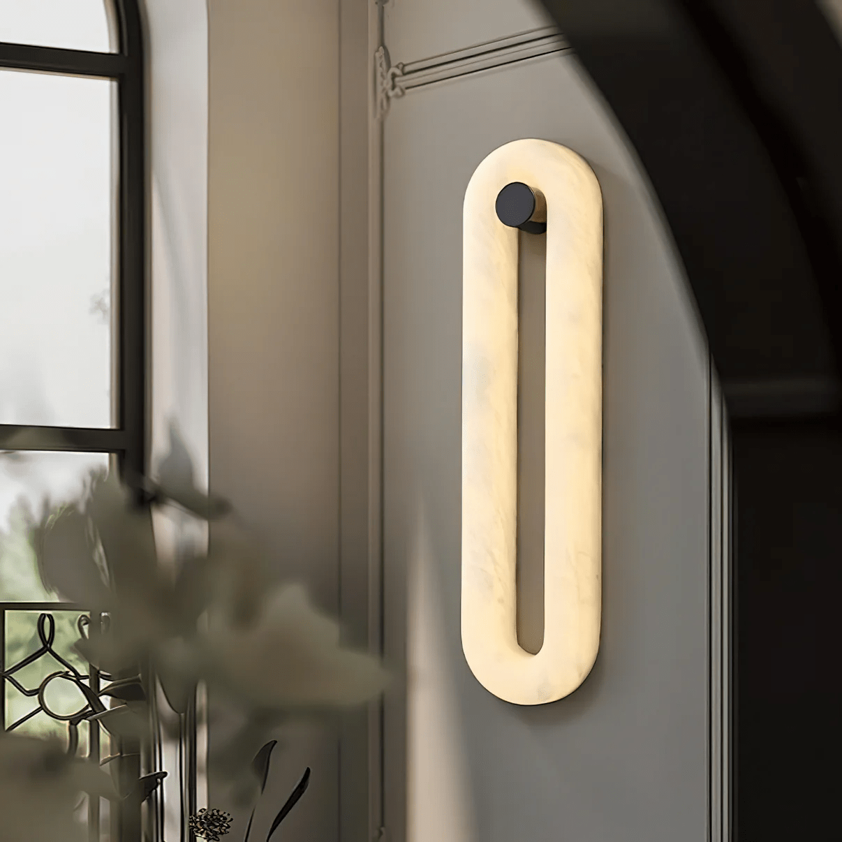 Aurea Modern Alabaster Wall Light - Letslighting
