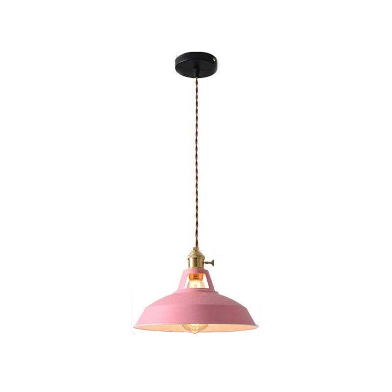 Valentina Nordica Metal LED Lámpara Colgante Negra/Blanca