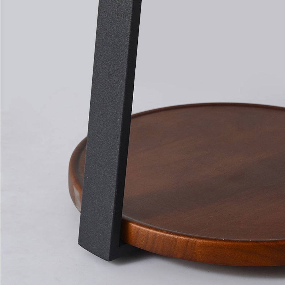 Muto Moderna Minimalista Madera Lámpara de Pie Marrón