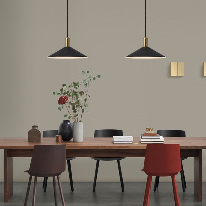 Arisha Simple Moderna Cónico LED Lámpara Colgante