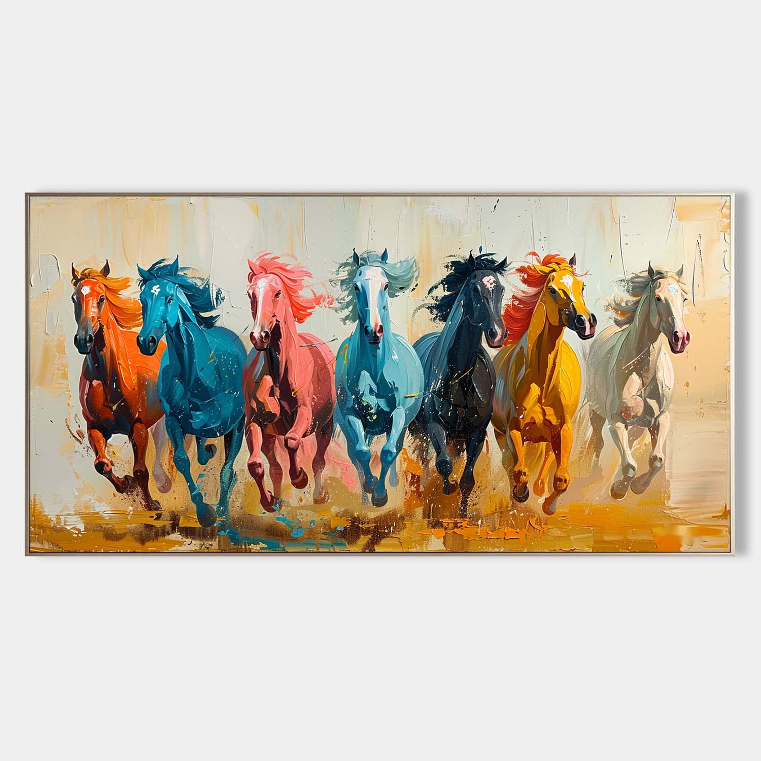 Troy Arte de Caballos Contemporáneo - Letslighting