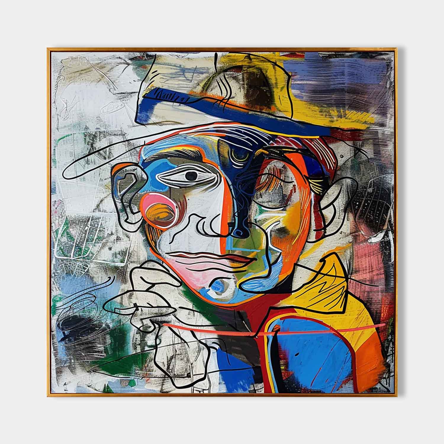 Crayon Arte de Grafiti Abstracto - Letslighting