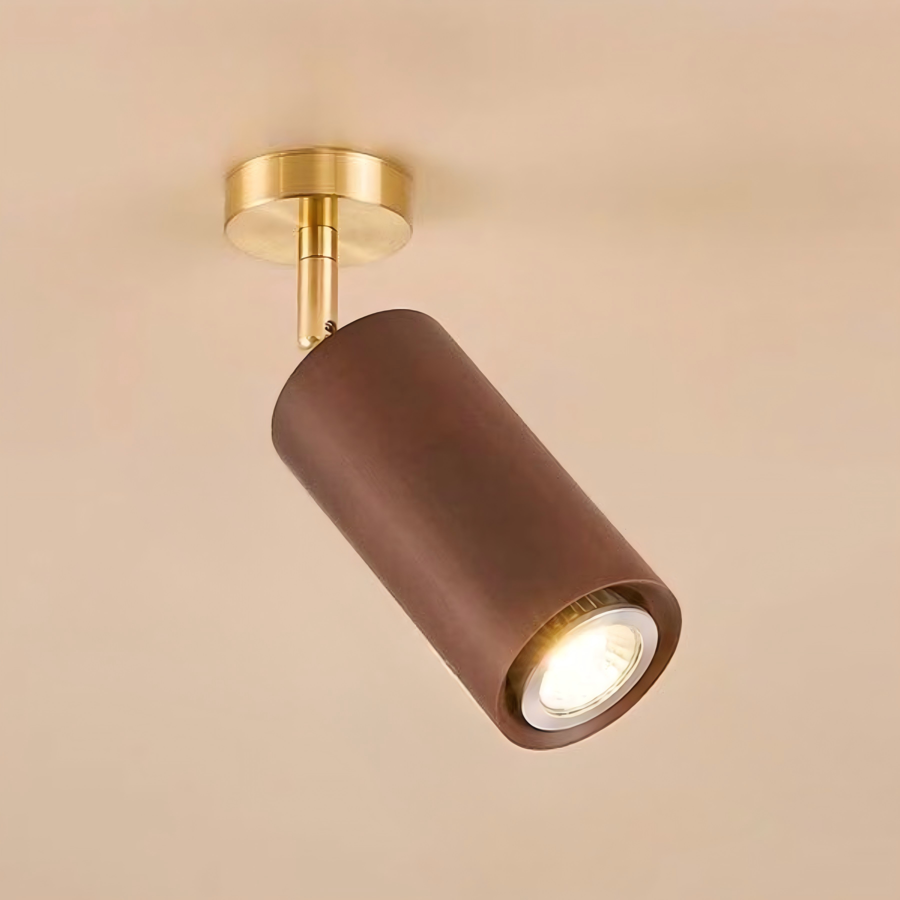 Liora Luz de riel LED de madera