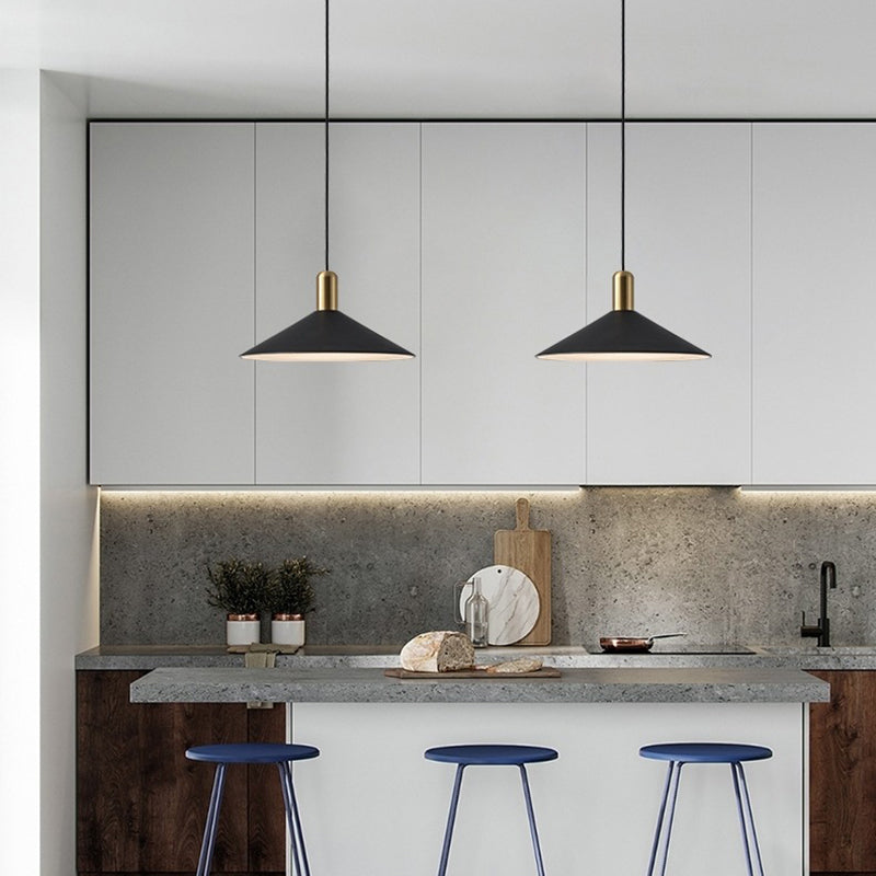 Arisha Simple Moderna Cónico LED Lámpara Colgante