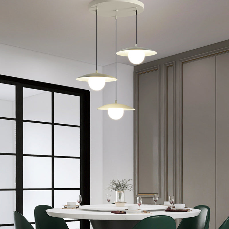 Valentina Moderno LED Lámpara colgante Metal Negro Comedor/Dormitorio