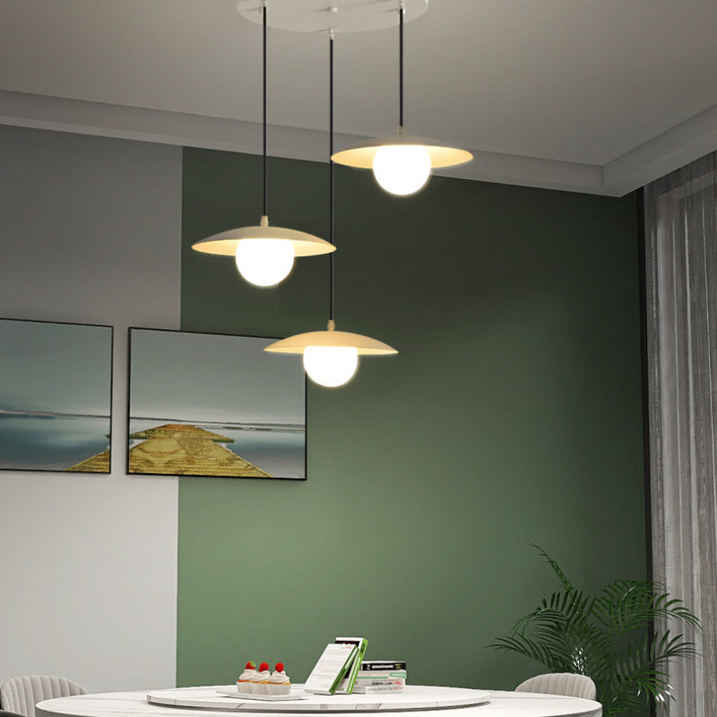 Valentina Moderno LED Lámpara colgante Metal Negro Comedor/Dormitorio