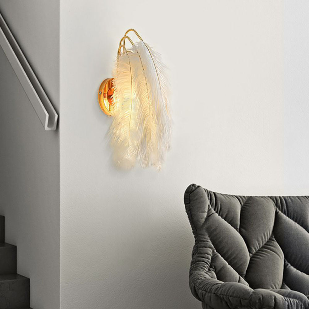 O'Moore Moderna Diseño Metal Aplique de Pared Blanco