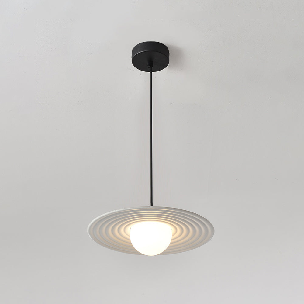 Arisha Minimalista Metal Estrella Lámpara Colgante Blanca/Negra