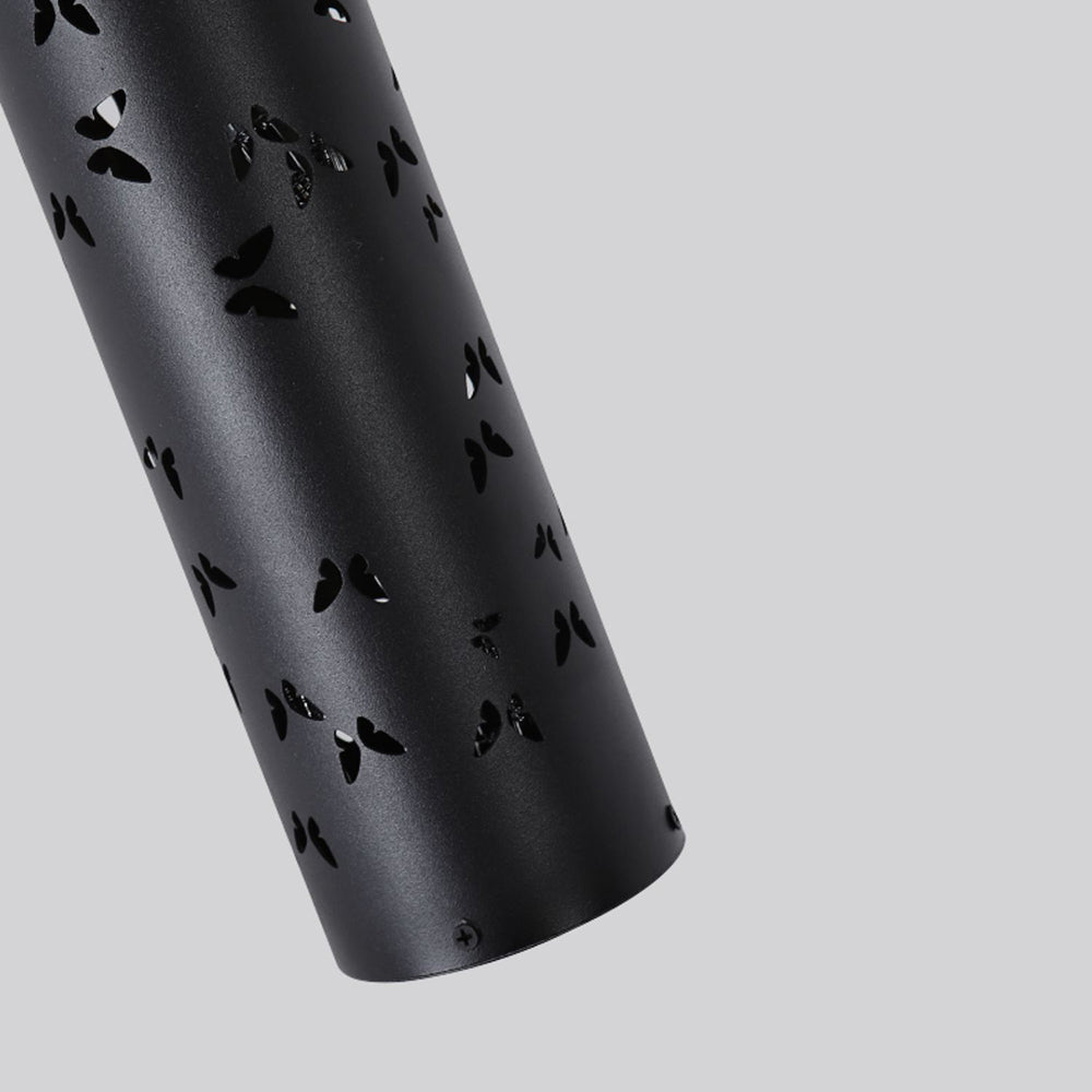 Mira Moderna Minimalista Metal Lámpara de Pie Negra/Blanca