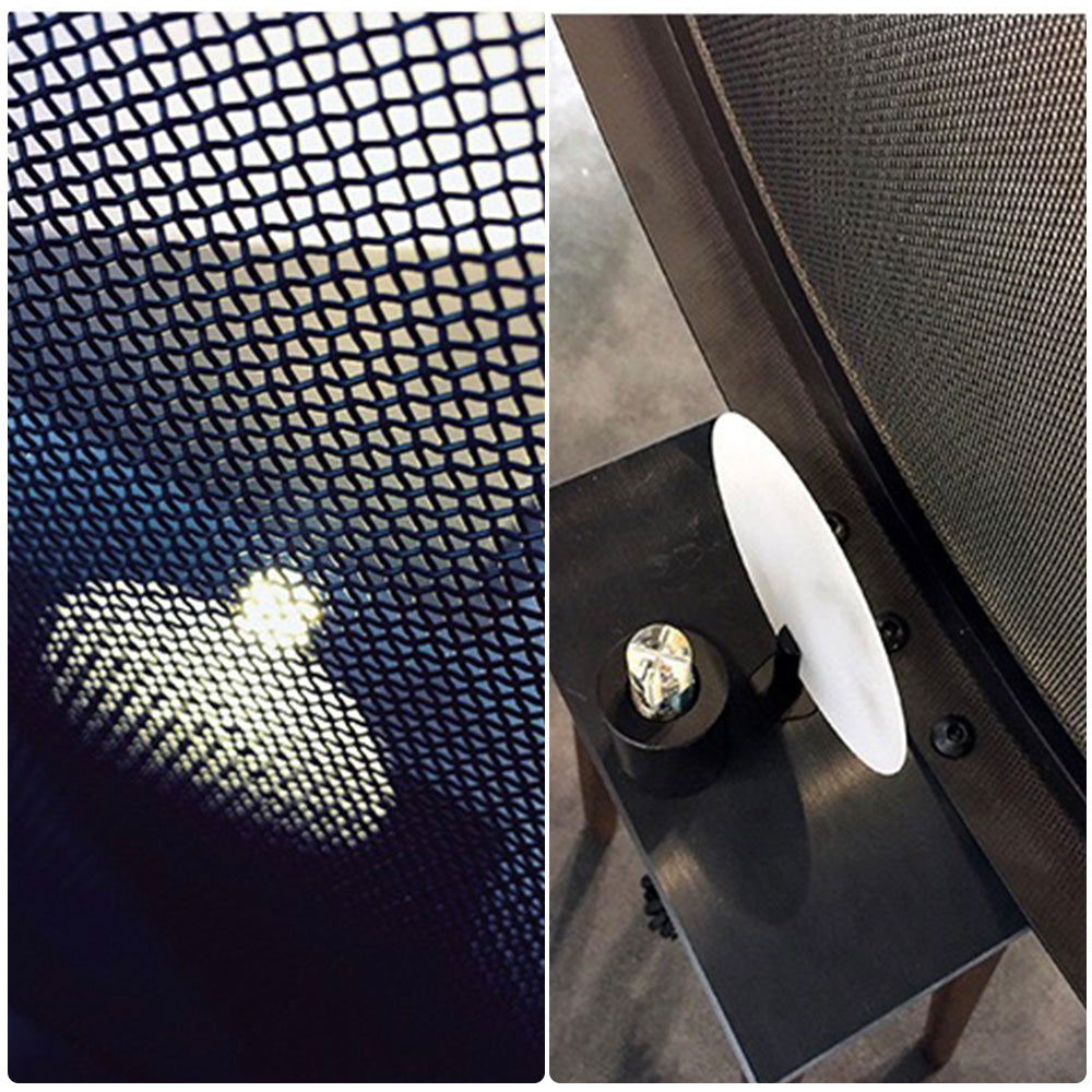 Mira Lámpara de Pie Metal/Madera Moderna Diseño Negra