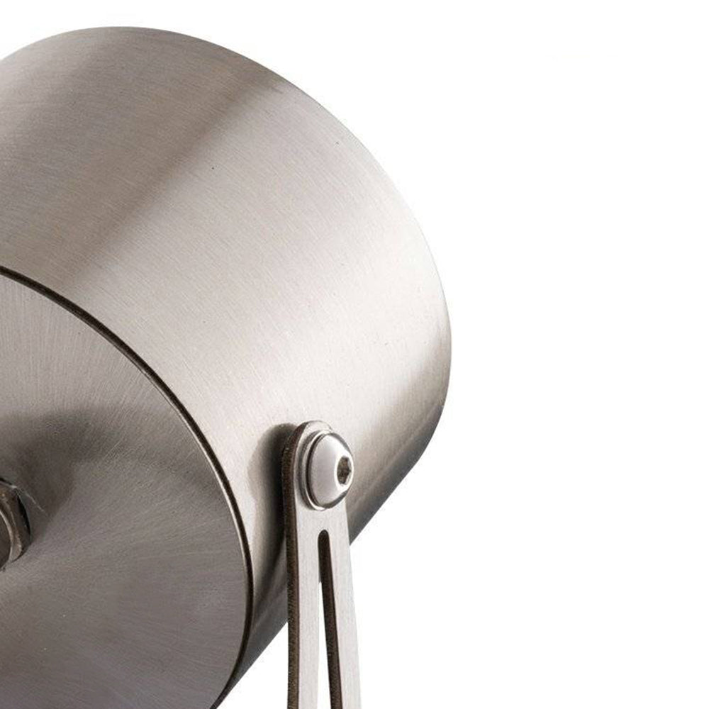 Ray Moderna Cilíndrica Metal Foco Lámpara Exterior Patio